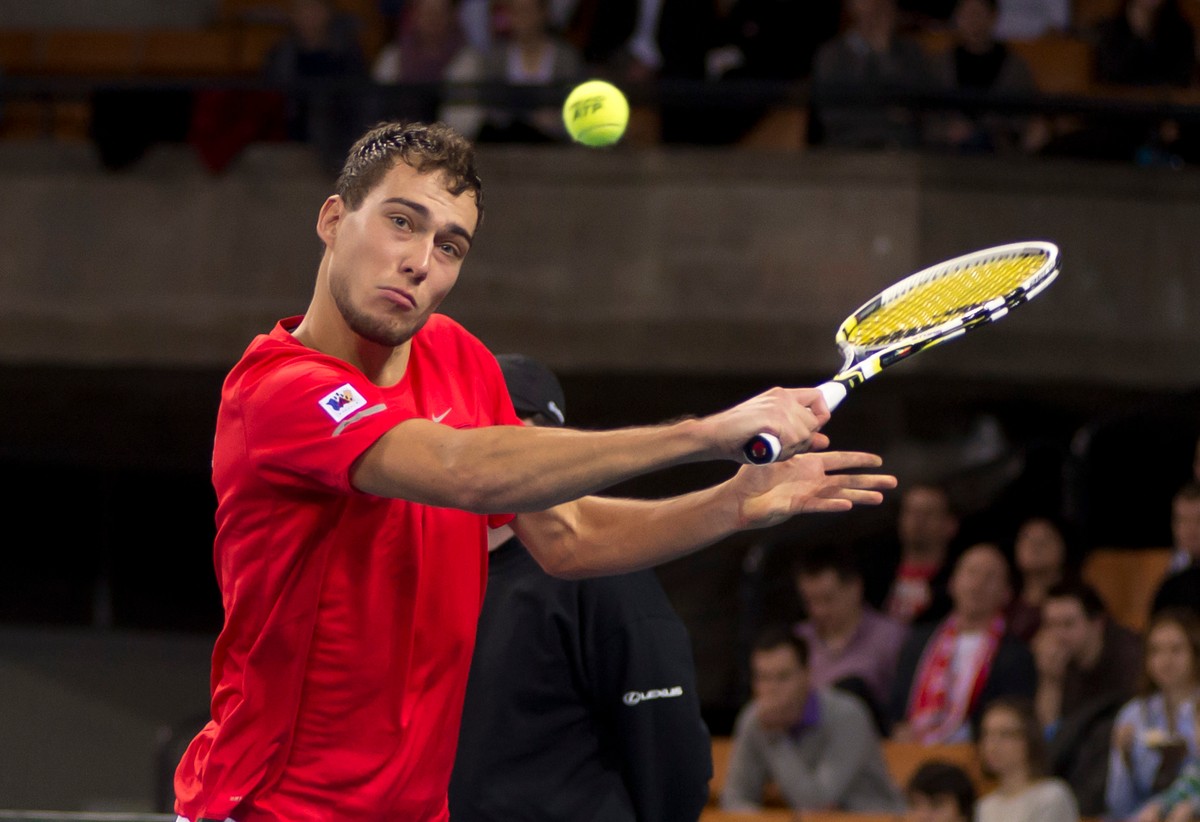 Janowicz kłócił się z sędzią. Polak wybuczany przez kibiców