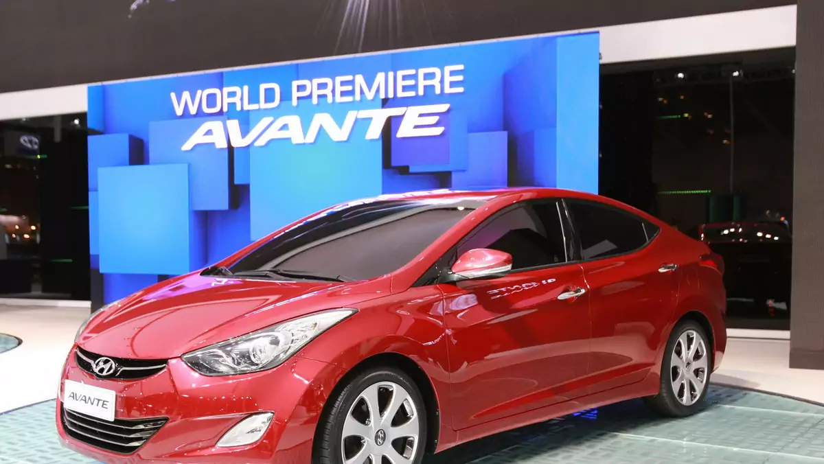 Busan Motor Show 2010: Hyundai Elantra/Avante – premiera nowej generacji