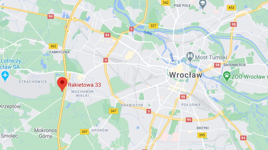 Szpital polowy we Wrocławiu powstanie na terenie prywatnym przy ul. Rakietowej