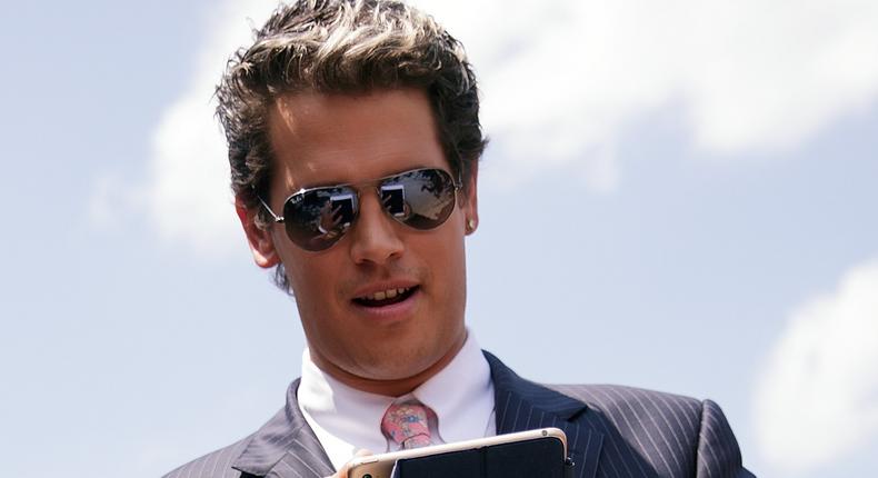 Milo Yiannopoulos, the tweeter formerly known as @nero