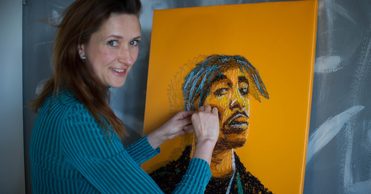 Sara specjalizuje się w sztuce string artu. Co to takiego?