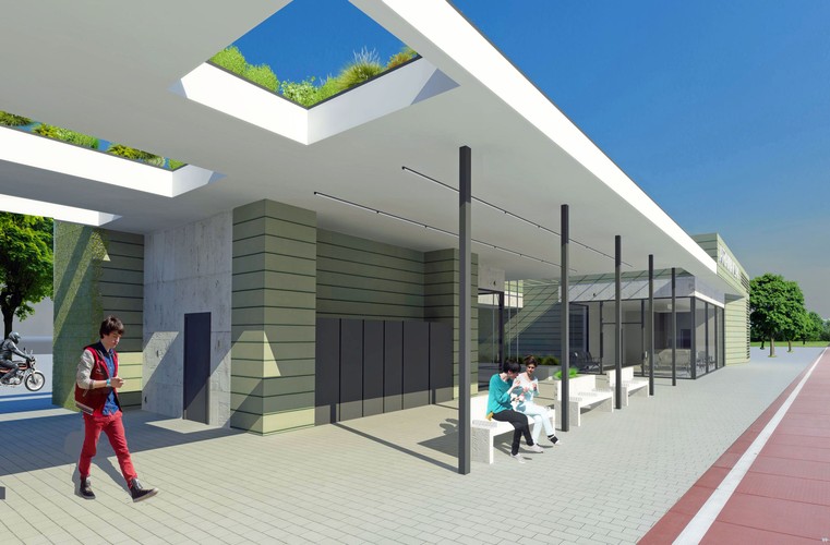 Z powodu wywindowania stawek za wynajem nawet w większości z nowoczesnych dworców wyremontowanych na Euro 2012 kolejarzom nie udało się wynająć wszystkich lokali komercyjnych (mimo sięgnięcia po usługi wyspecjalizowanych pośredników – np. Jones Lang LaSalle). Tym bardziej problemy były z najemcami na wyremontowanych mniejszych stacjach, np. w Przemyślu, Leżajsku, Sławnie i Wałbrzychu. Dlatego na nowych, tanich dworcach ma nie być zbędnej powierzchni, a oferta powierzchni handlowych ma zostać poprzedzona analizą potencjału komercyjnego.<br>Dworce IDS mają składać się z trzech modułów: części dworcowej, miejskiej i wiaty parkingowo-rowerowej. Każda będzie stanowić odrębną bryłę, mimo że znajdą się pod jednym dachem. To ma być projektowy „gotowiec”, który będzie adaptowany do lokalnych potrzeb. PKP twierdzą, że czas budowy takich dworców powinien okazać się o kilkanaście tygodni krótszy niż w przypadku standardowej modernizacji. Obiekty mają być w pełni przystosowane do potrzeb niepełnosprawnych (dziś na kolei w Polsce to rzadkość).<br><br>PKP Nasielsk - wizualizacja