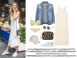 Slip dress - sukienki, które pomogą przetrwać upalne lato. STYLIZACJE