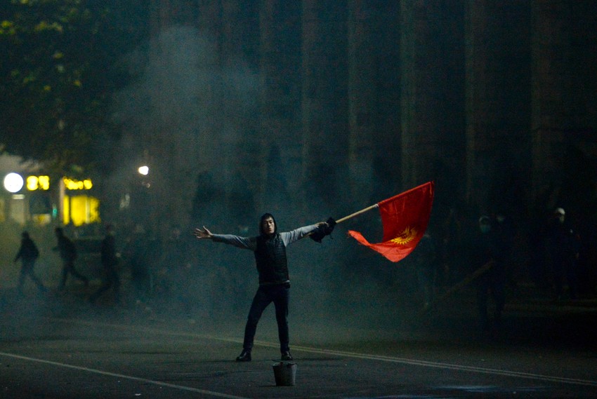 Demonstracije u Kirgistanu