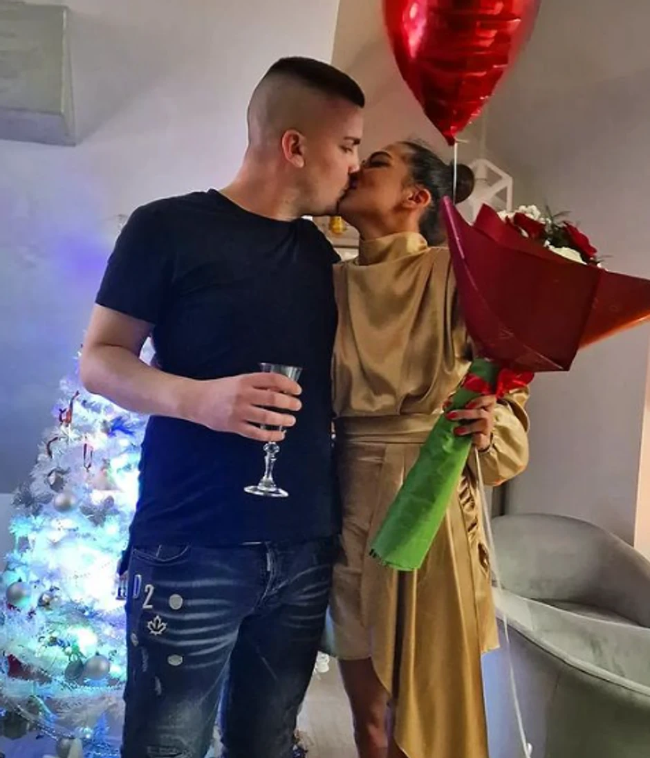 Marija Ramadanovski sa verenikom