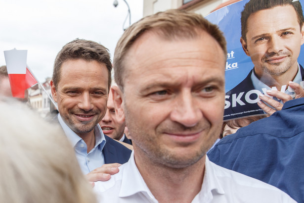 Rafał Trzaskowski i Sławomir Nitras