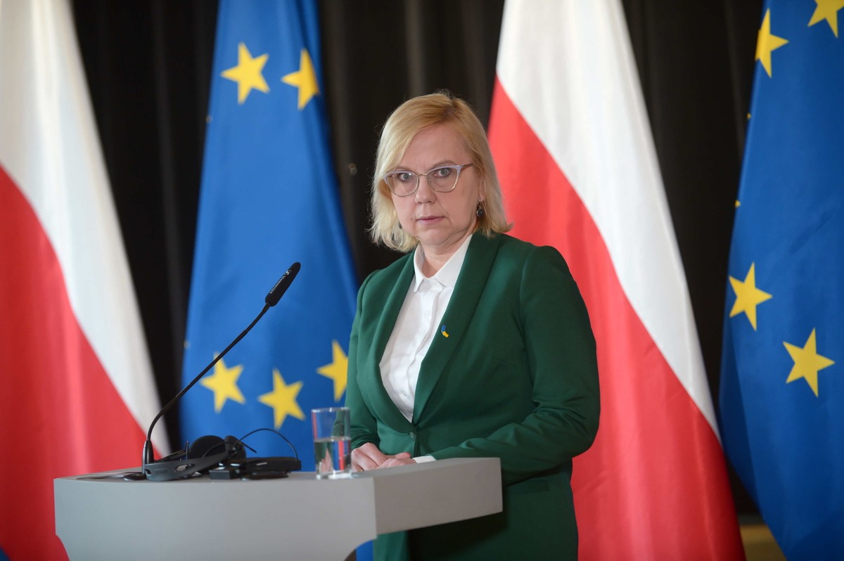 Minister klimatu i środowiska Anna Moskwa