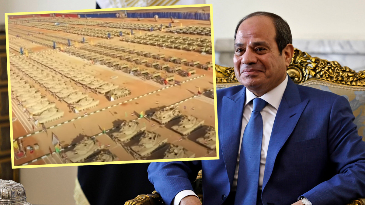 Egipt pokazuje muskuły po wybuchu wojny w Izraelu. Gigantyczny pokaz [WIDEO]