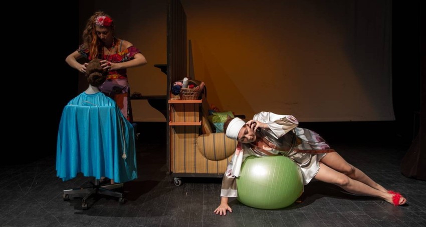 Iz predstave "Ruža sa dva mirisa"