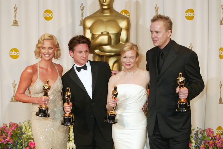 Charlize Theron i Sean Penn nagrodzeni Oscarami w tym samym 2004 roku