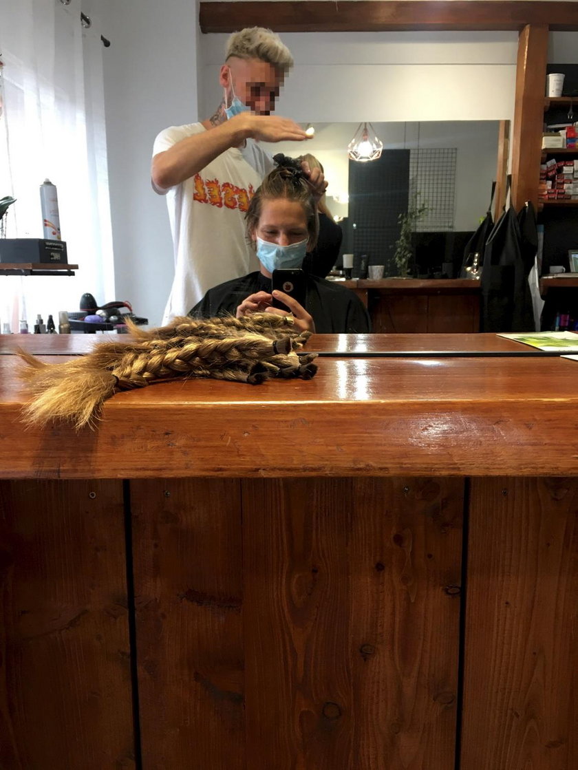 Wioślarka Julia Michalska ścięła włosy na peruki dla chorych na raka