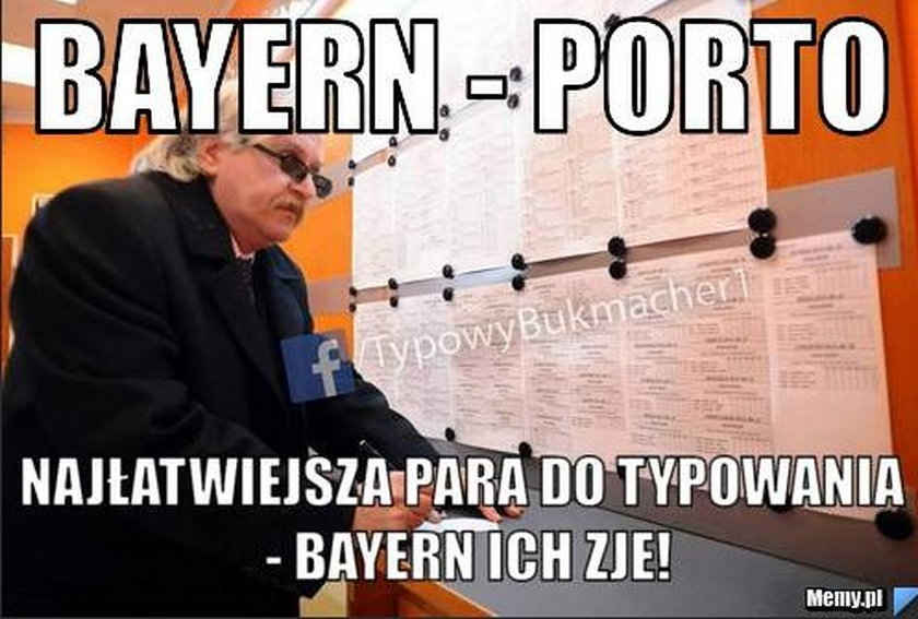 Memy po meczu Bayern Monachium - FC Porto 6:1. Galeria