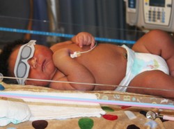 Gigantyczny bobas! Ponad siedem kilogramów