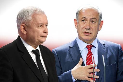 Benjamin Netanjahu Jarosław Kaczyński