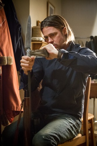 Brad Pitt w filmie 'World War Z'