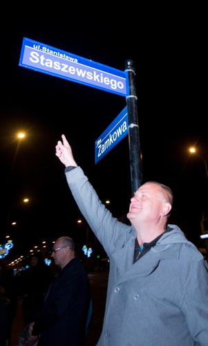 Tata Kazika został patronem ulicy w Pabianicach koło Łodzi