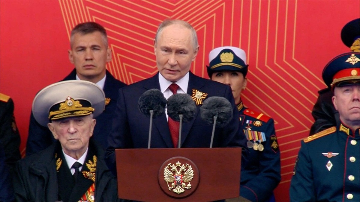 Putin je opširno govorio o istoriji i ponovio da će Rusija pobediti u ratu protiv Ukrajine, koji je, kao i do sada, nazvao „specijalnom vojnom operacijom“ | Foto: Kremlin.ru/Handout via REUTERS