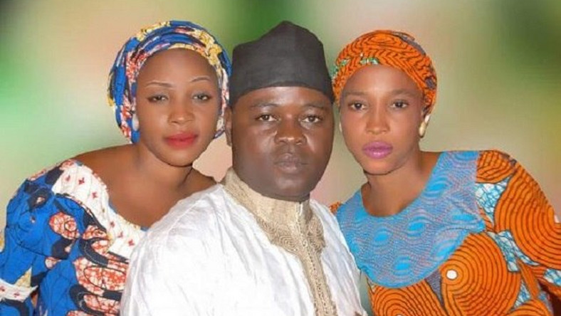 Isiaka Dahiru and his two brides