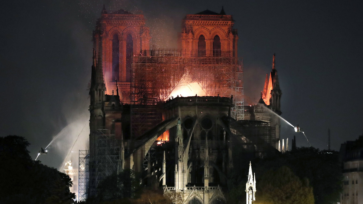 Pożar katedry Notre-Dame. Wyrazy solidarności