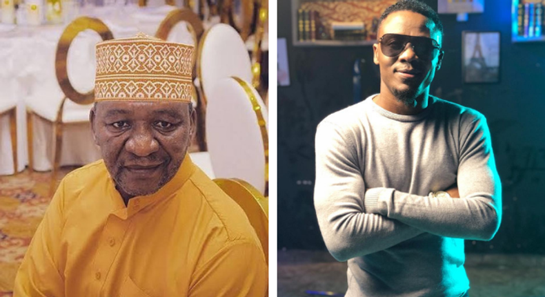 Alikiba and his Father