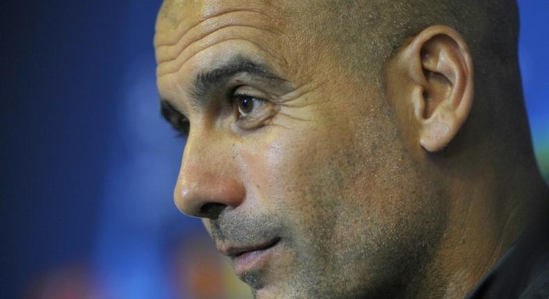 Manchester City manager Pep Guardiola previously managed Barcelona and Bayern Munich