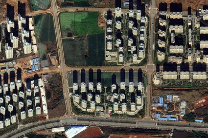 Nowe zdjęcia satelitarne pokazują ogrom wymarłych chińskich miast