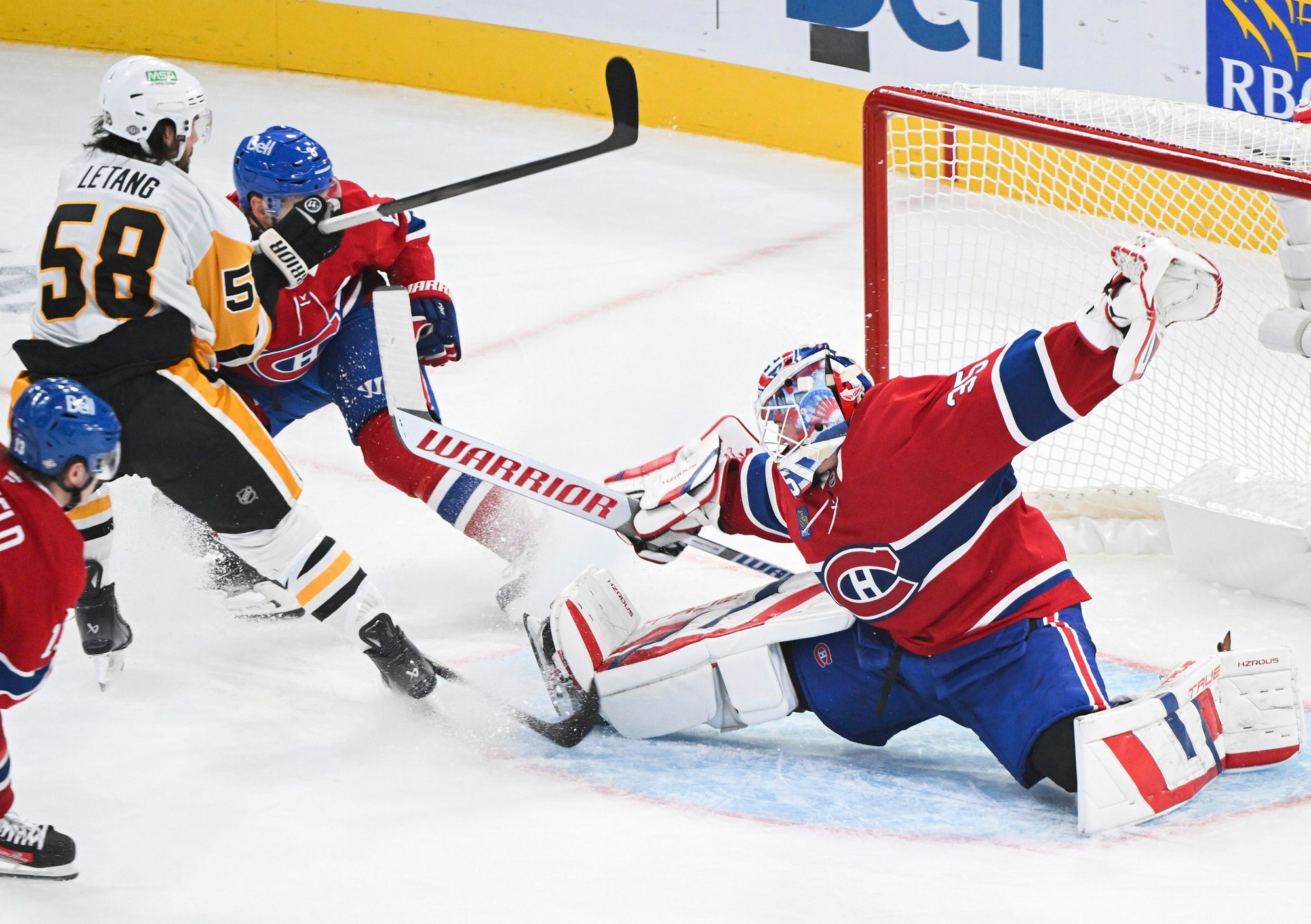 Zápas NHL: Montreal Canadiens - Pittsburgh Penguins.
