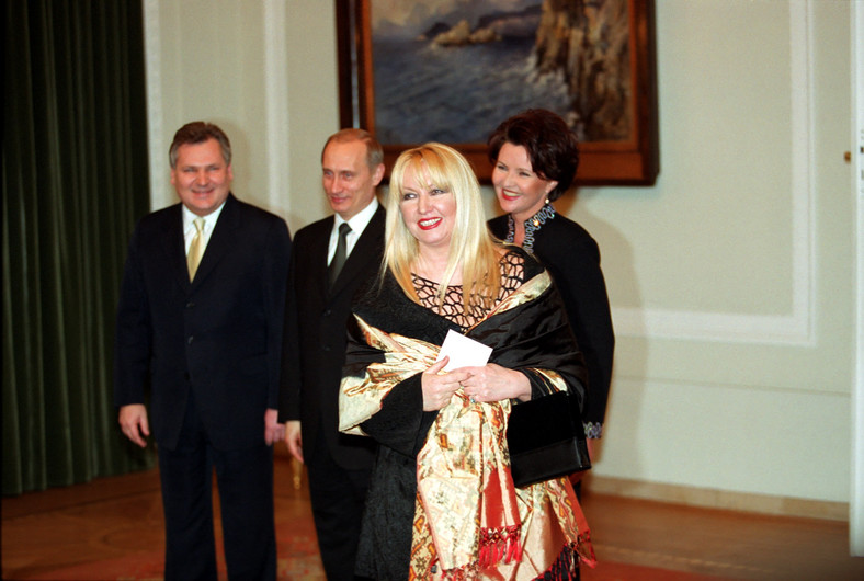 Maryla Rodowicz na spotkaniu z Władimirem Putinem