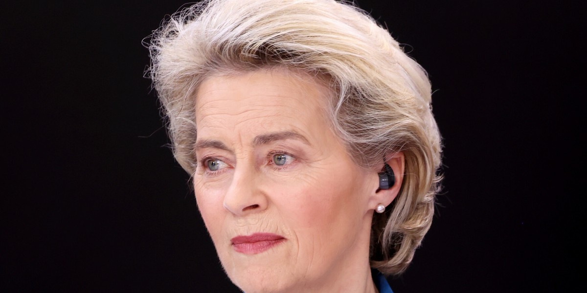 Szefowa KE Ursula von der Leyen.