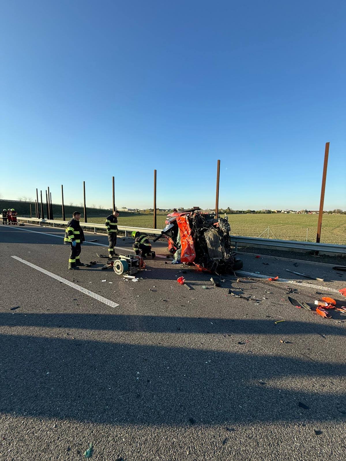 Na R7 za zjazdom Šamorín - sever došlo k nehode.