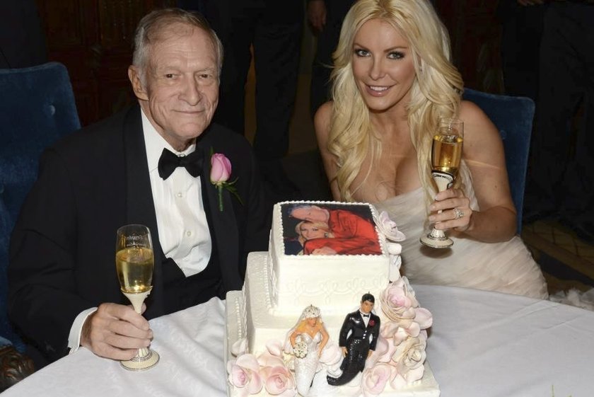 Hugh Hefner i Crystal Harris