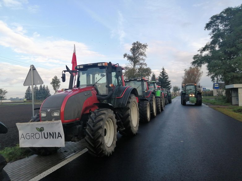 Protesty rolników