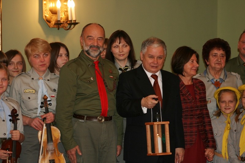 Przekazanie Betlejemskiego Światła Pokoju