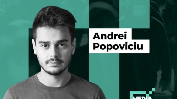 Andrei Popoviciu román újságíró nyerte el az  #AllForJan díjat / Fotó: Ringier Axel Springer