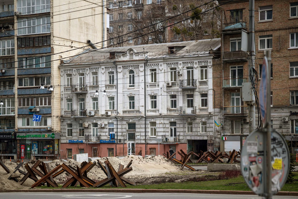 Barykady na ulicy Kijowa