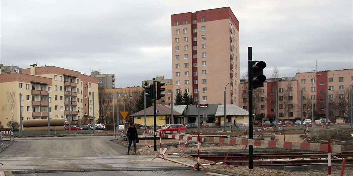 kraków, remont ruczaj, ulica Łojasiewicza