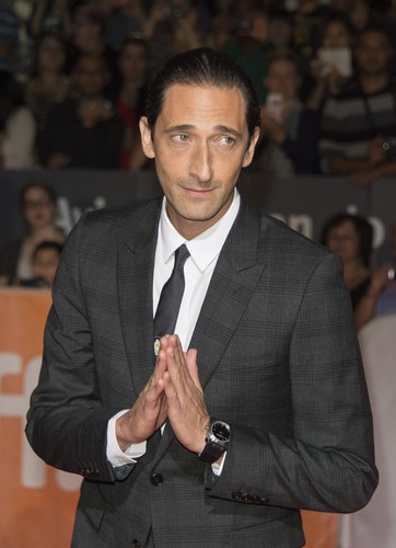 Adrien Brody na festiwalu w Toronto