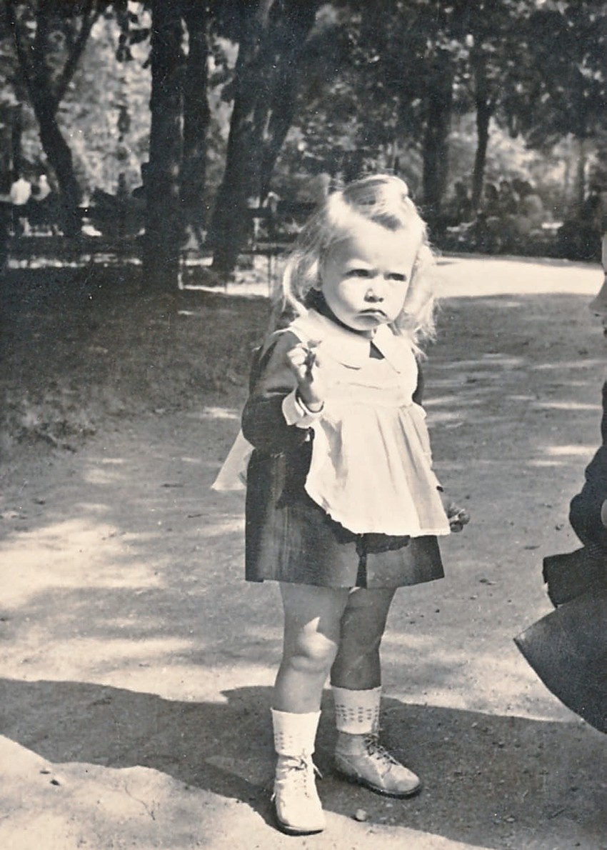 Milena Dravić kao dete