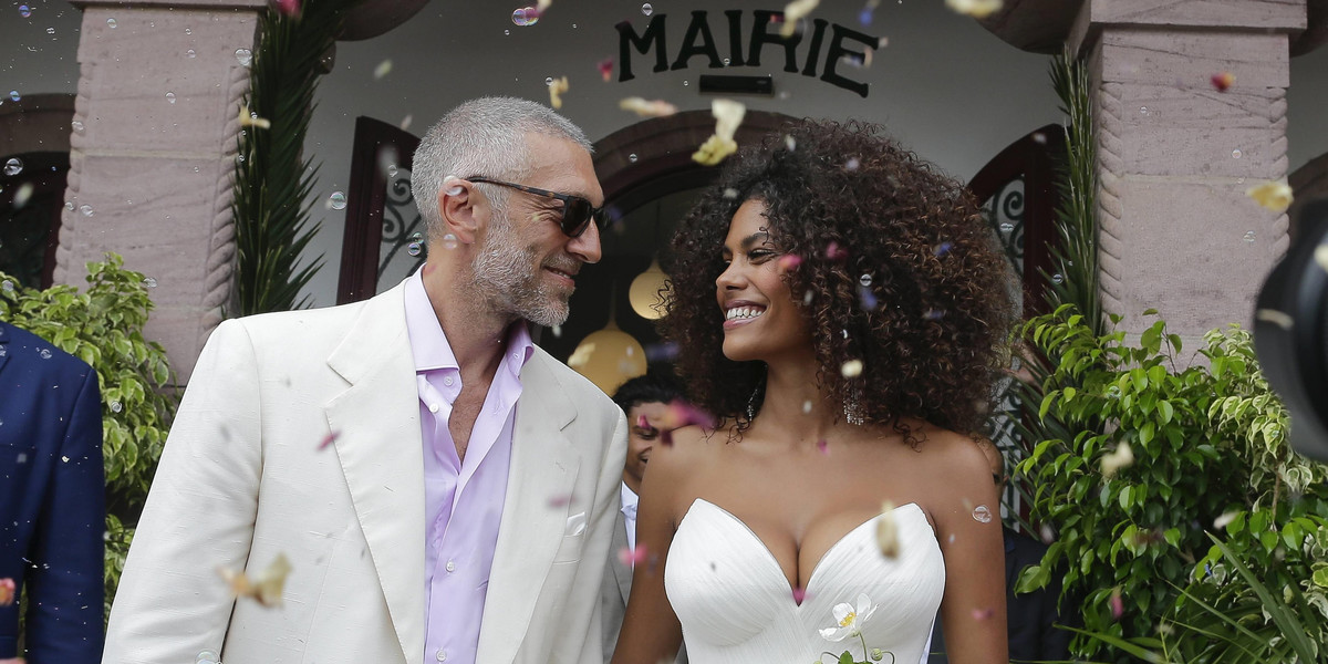 Vincent Cassel i Tina Kunakey