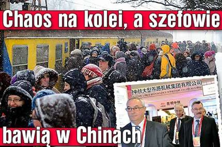 Szefowie PKP na wycieczce w Chinach