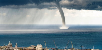 Tornado koło Genui. Było strasznie