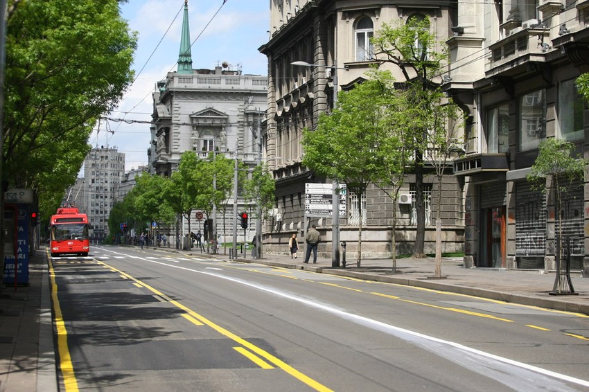 Mirno jutro u uspavanom Beogradu