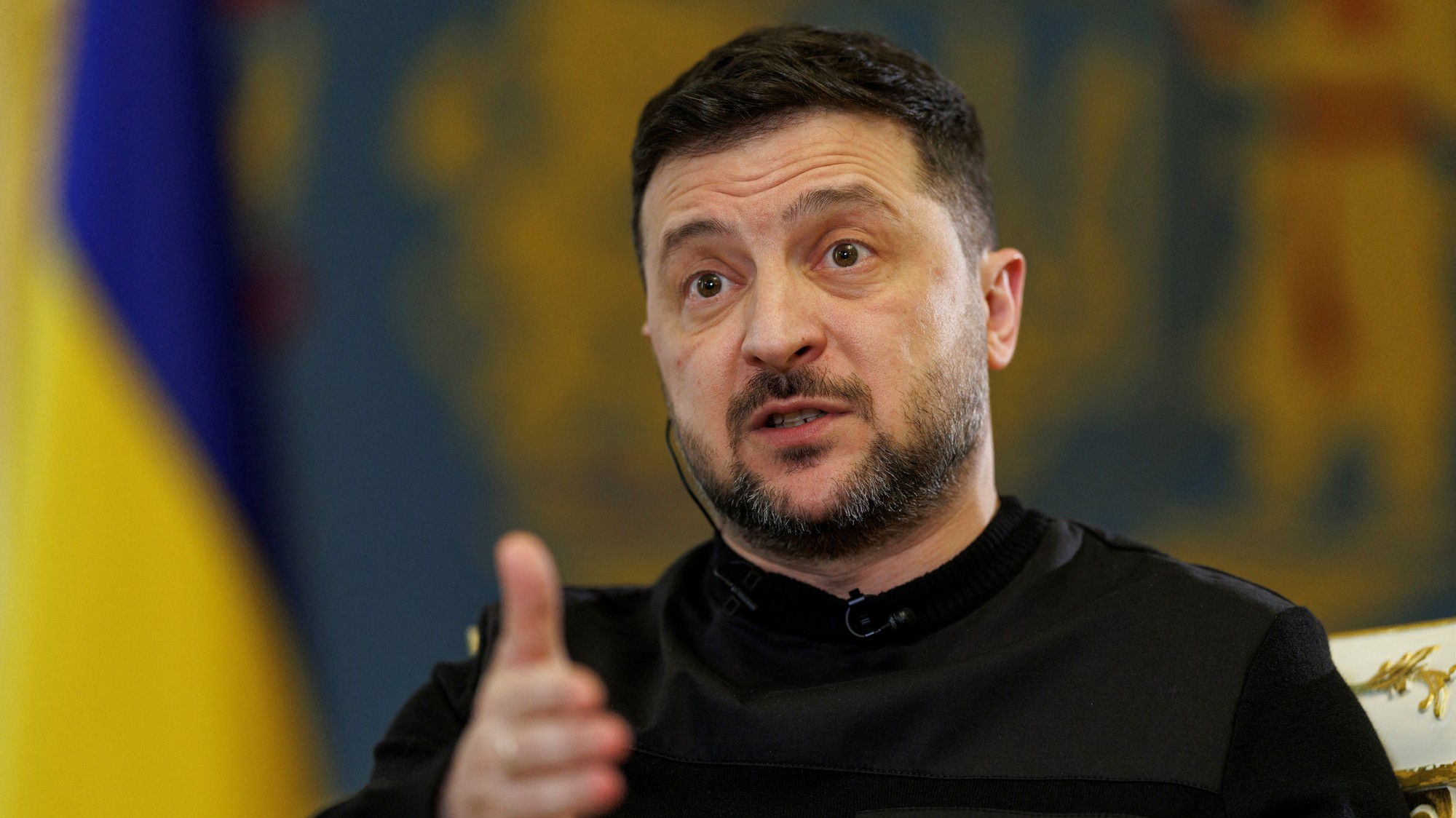 Ukrajinský prezident Volodymyr Zelenskyj