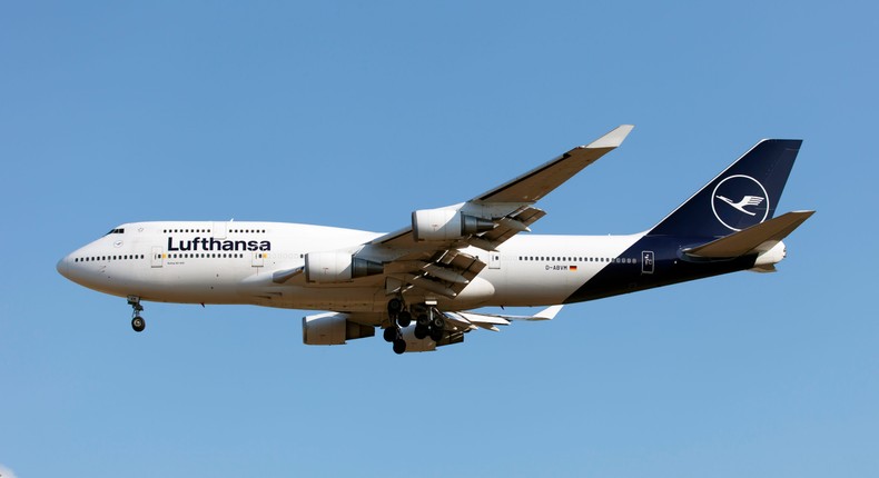 A Lufthansa Boeing 747.Fabrizio Gandolfo/SOPA Images/LightRocket via Getty Images