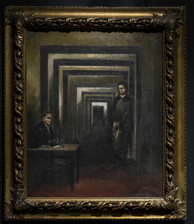 Obraz, który namalował Adolf Hitler