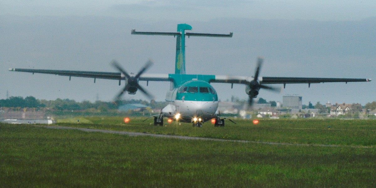 Aer Lingus, samolot lotnisko