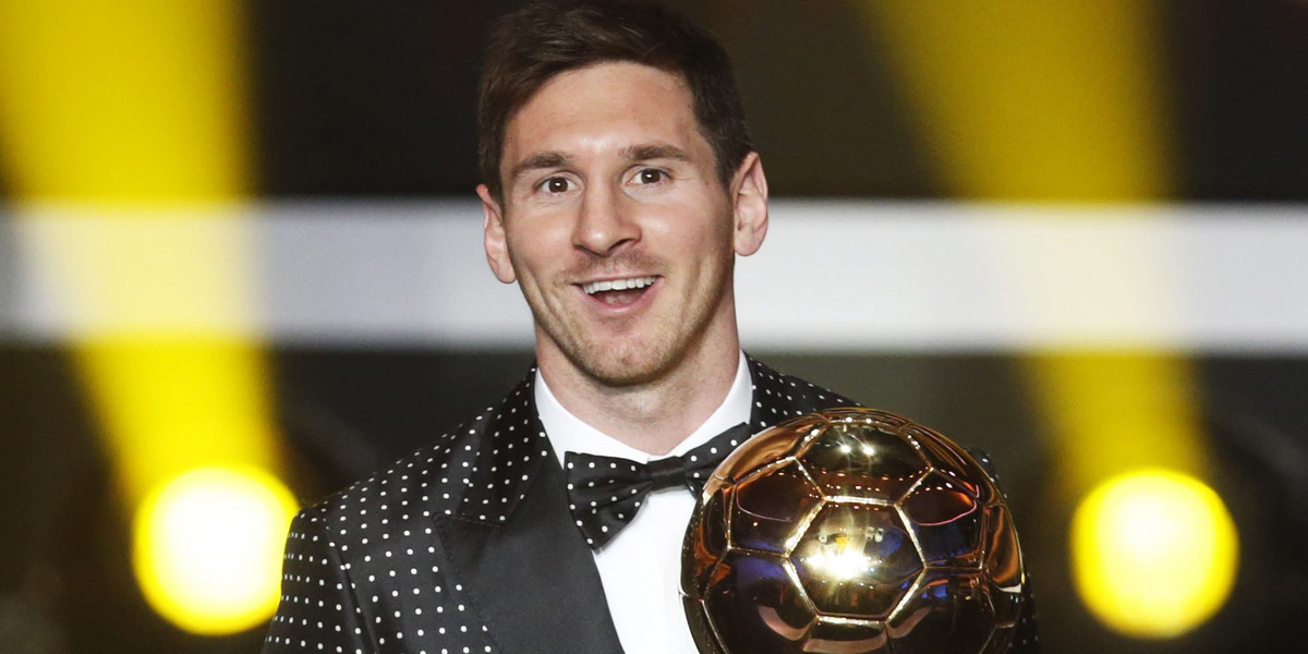 Złota piłka dla Messiego.