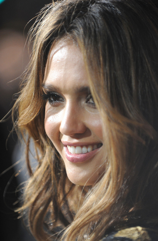 Jessica Alba na premierze filmu "Maczeta" w Los Angeles