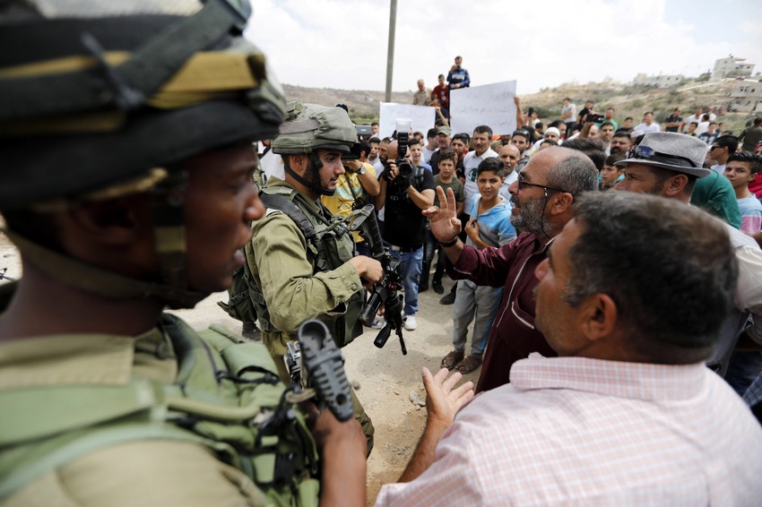 Palestinski protest u Hebronu