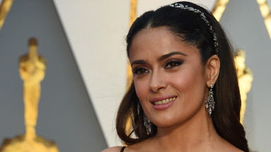 Oscary 2017: Salma Hayek skradła całą uwagę. Dawno nie wyglądała seksowniej